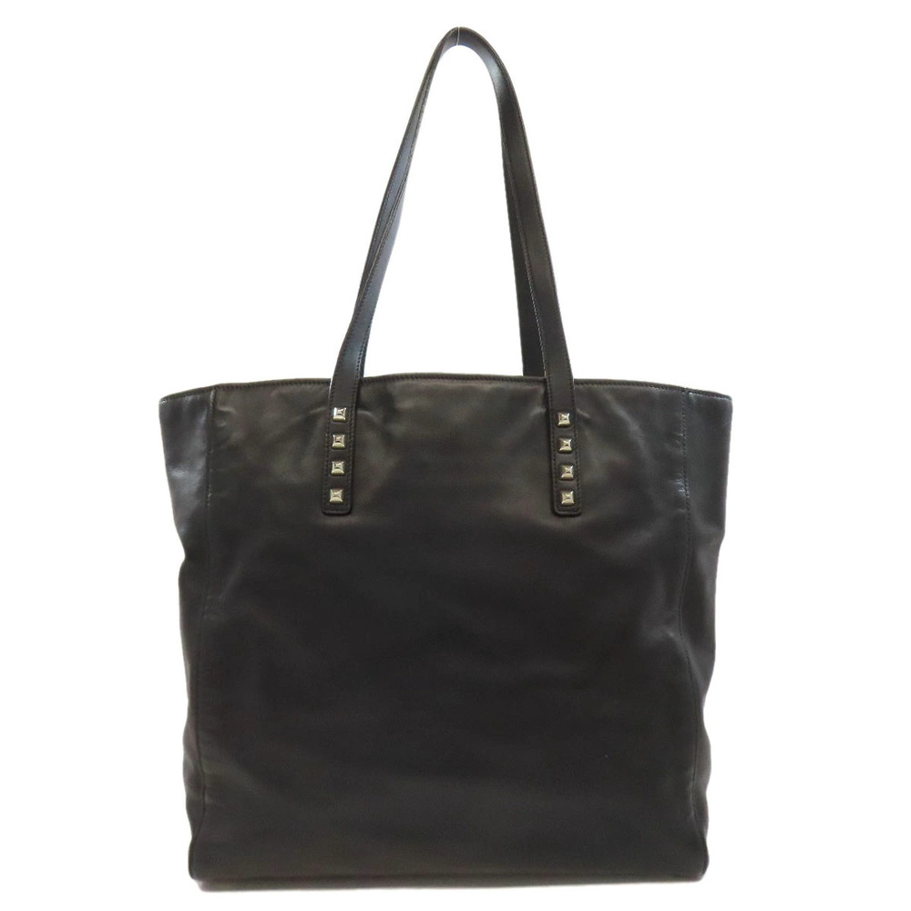 Miu Miu Studded Bag Tote Leather